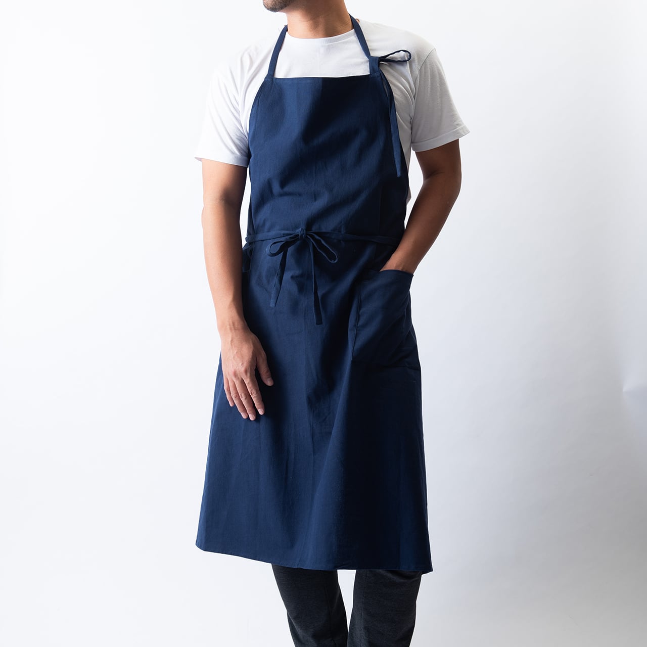 すらっとエプロン／ネイビー | Chapdaddy