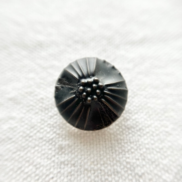 マットブラックフラワー 18㎜