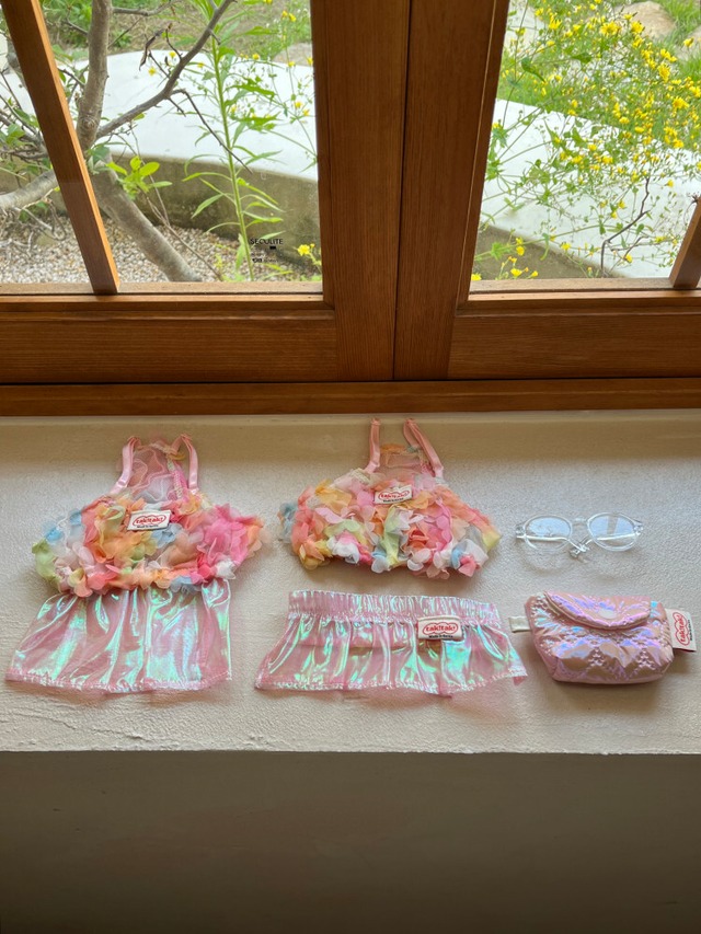 予約【pecoramou select】Festival One Piece/Two Piece set（Pink）