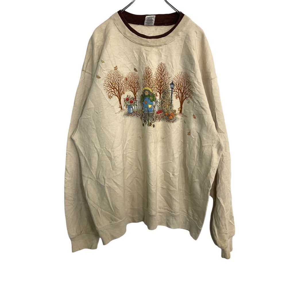 JERZEES スウェットトレーナー XLサイズ ベージュ 古着卸