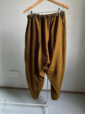 34)  ボンズ ウールミックス  YE/NV  玉木新雌 tamaki niime