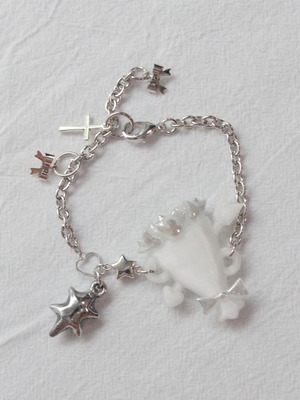 "GIFTED" chain bracelet (bouquet)
