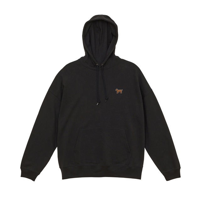big silhouette parker black：sideways logo