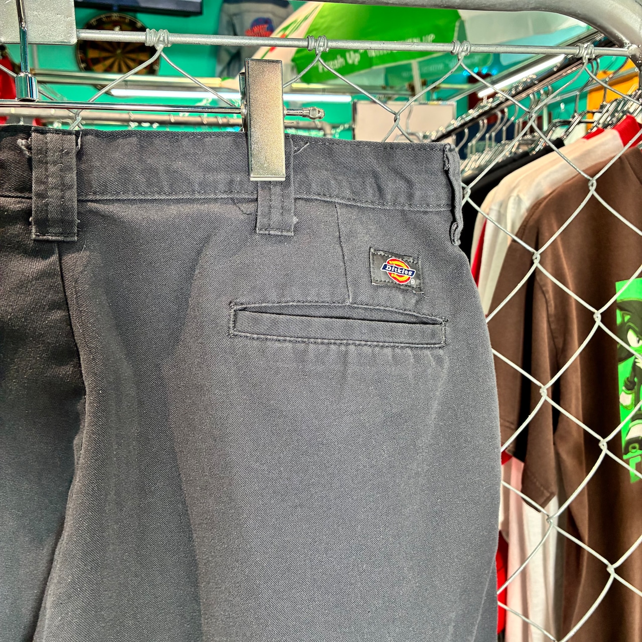 Dickies ワークパンツ カーゴ グレー W36 ディッキーズ