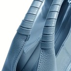 レディース ハンドバック ショルダーバック デイリーバック ブルー 仕事鞄 フェイクレザー シンプル