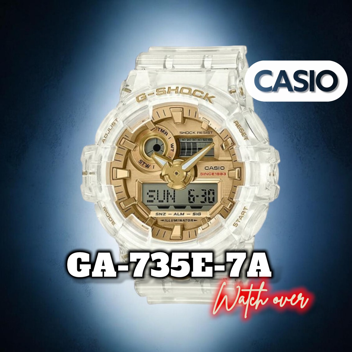 希少 G-SHOCK 35周年限定モデル GA-735E-7A | Watch over