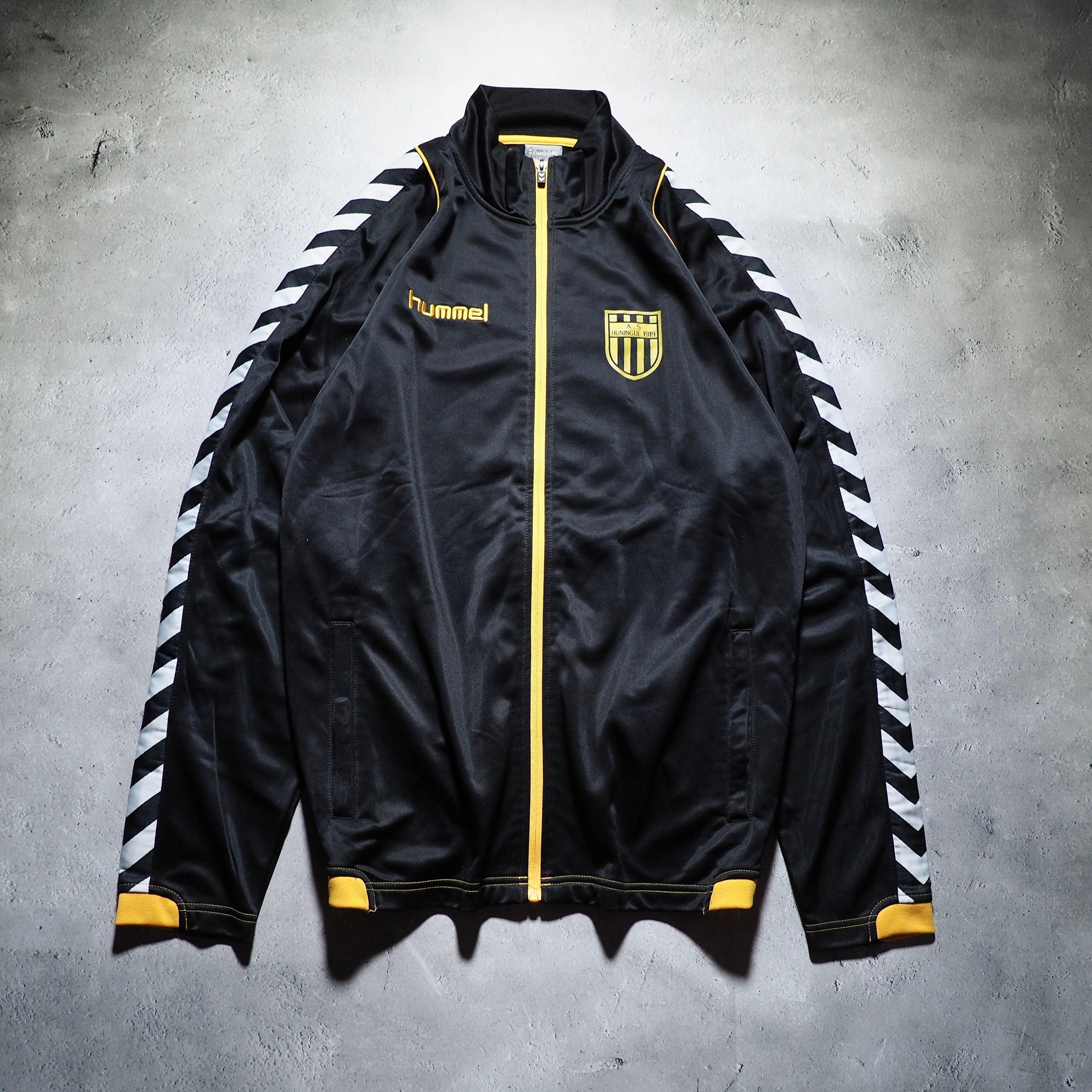 ” hummel ” Corporate logo printed Black track jacket