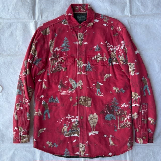 Polo Country Cotton Jacket / ポロカントリー アウトドア柄 コットンジャケット