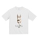 ミニチュア・ブル・テリア　ビックシルエットTシャツ