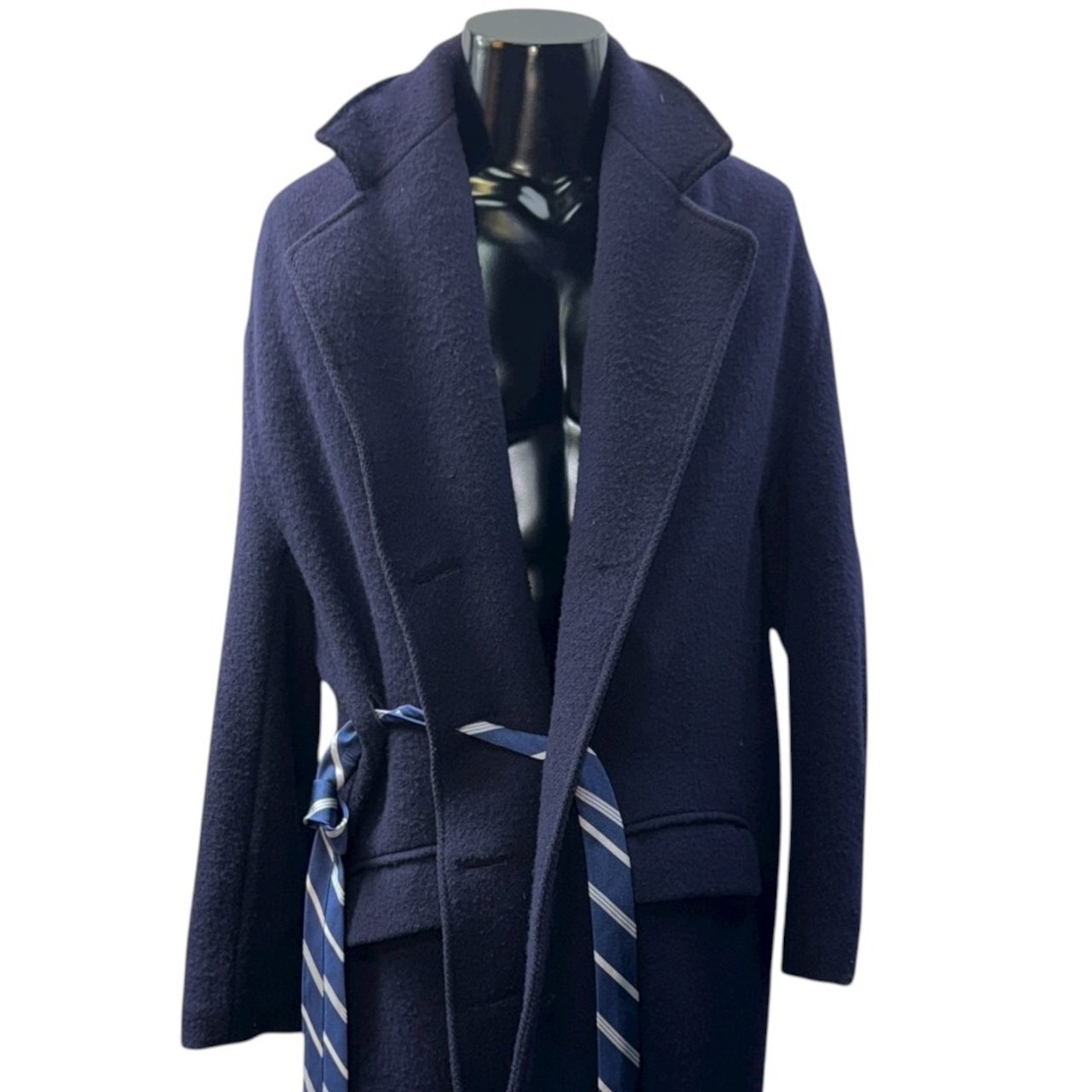 【Vetements】ヴェトモン "VAGABOND TIE COAT" オーバーサイズ ウールコート