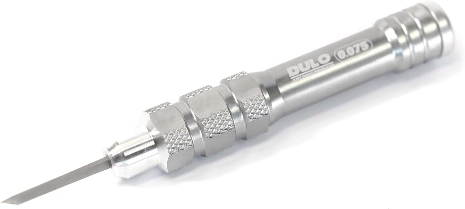 DULO グリップ付きタガネ 【 タングステンブレードPRO】幅0.075mm