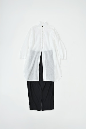 CHEVAL plus リネンのチュニックシャツ