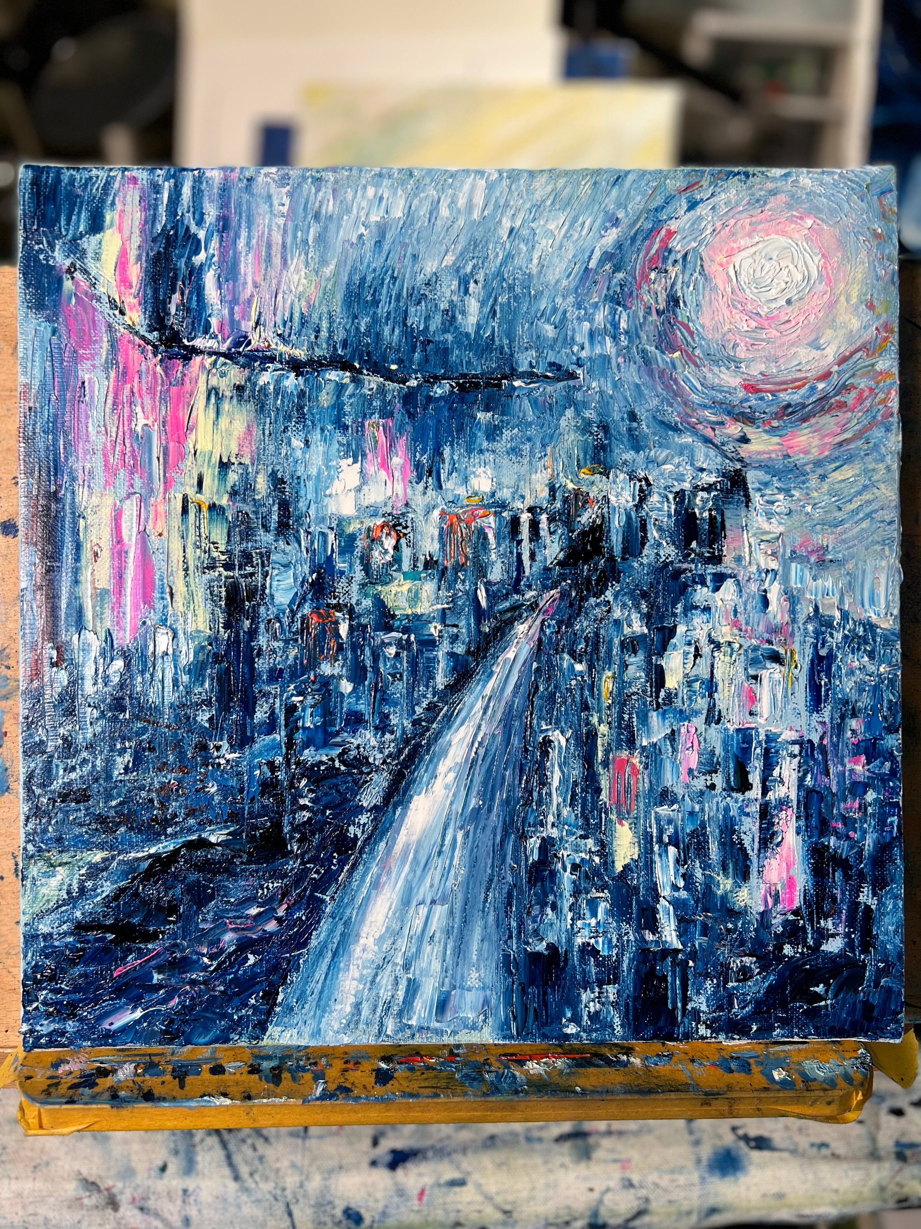 星月夜 | ペイント聖矢アートショップ