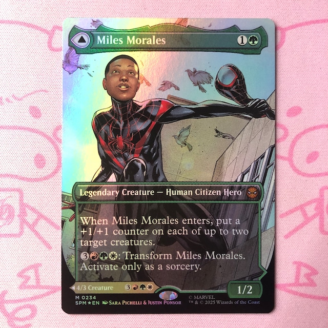 【Aランク】マインズ・モラレス（英語版 Foil