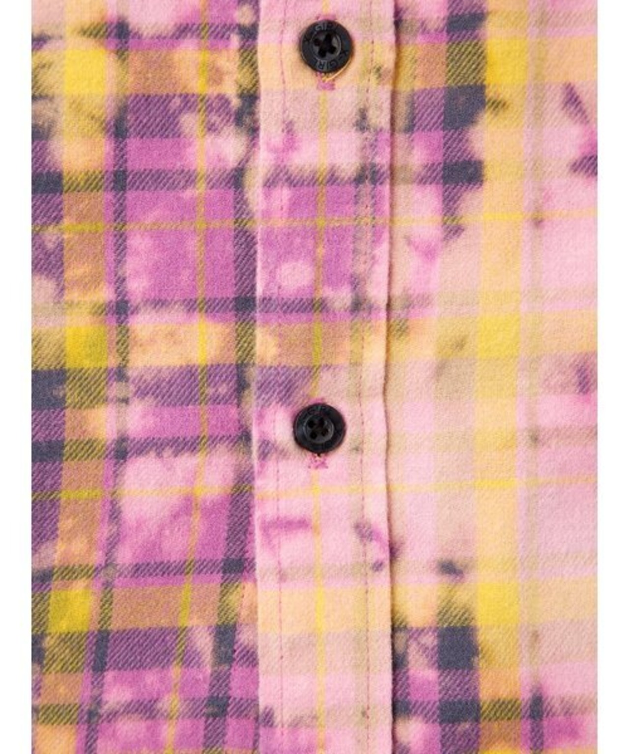 【X-girl】BLEACHED PLAID SHIRT【エックスガール】