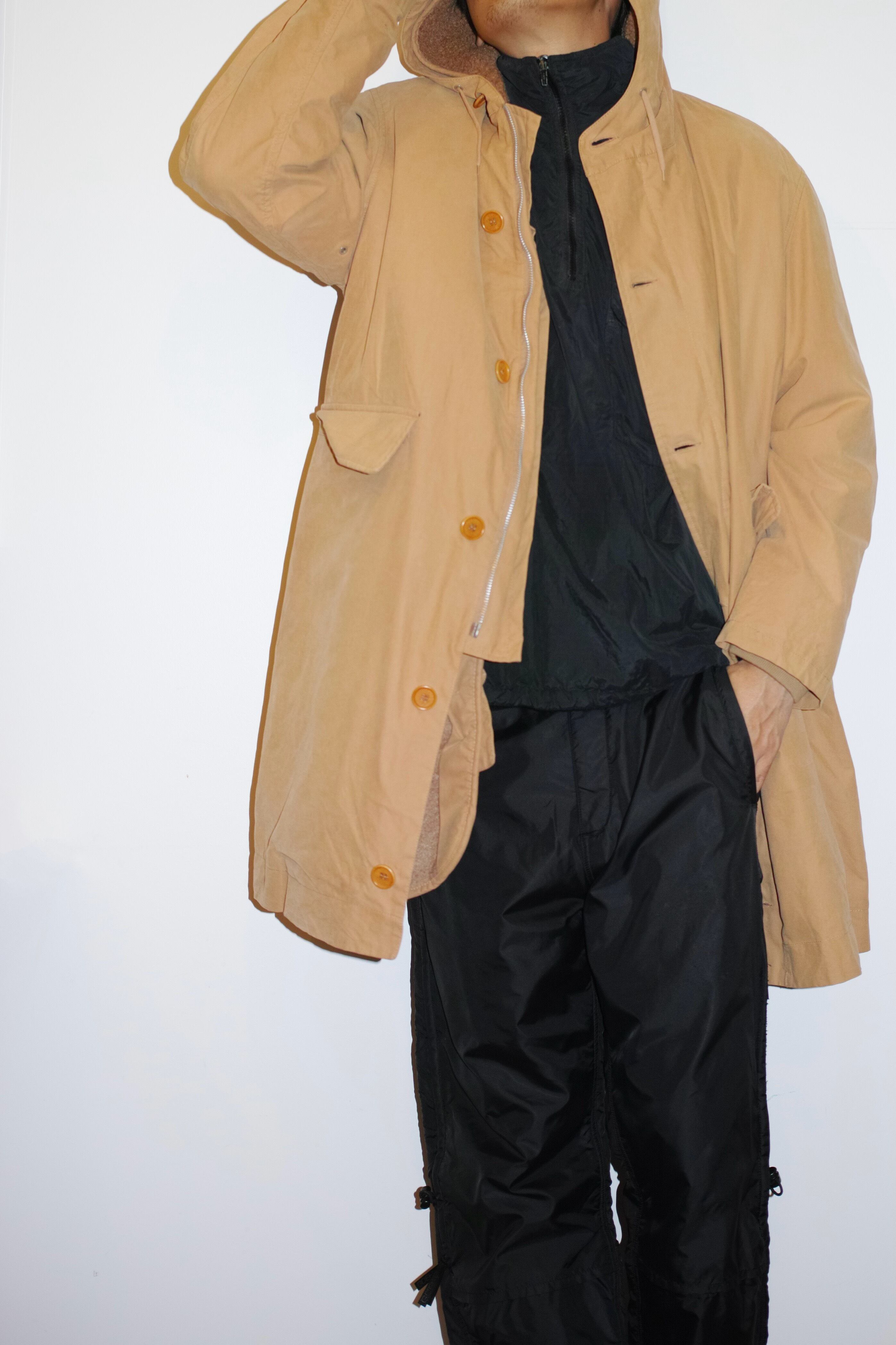 00s HELMUT LANG HOODED MODS COAT WITH LINER | wyst.online