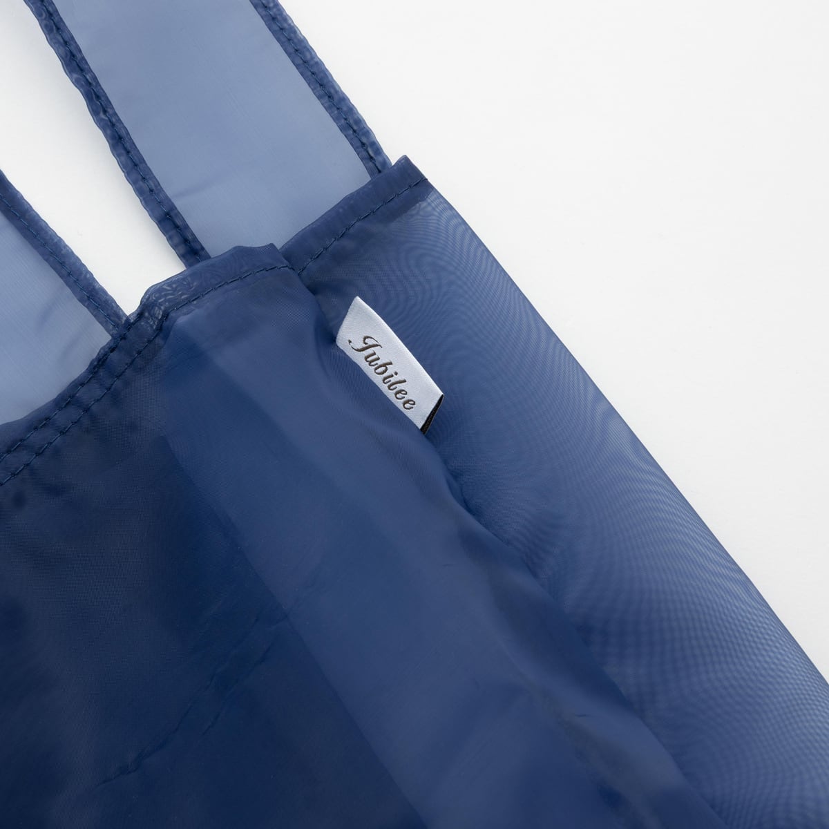 ウィリアムモリス柄 オーガンジー 刺繍エコトートバッグ | Jubilee