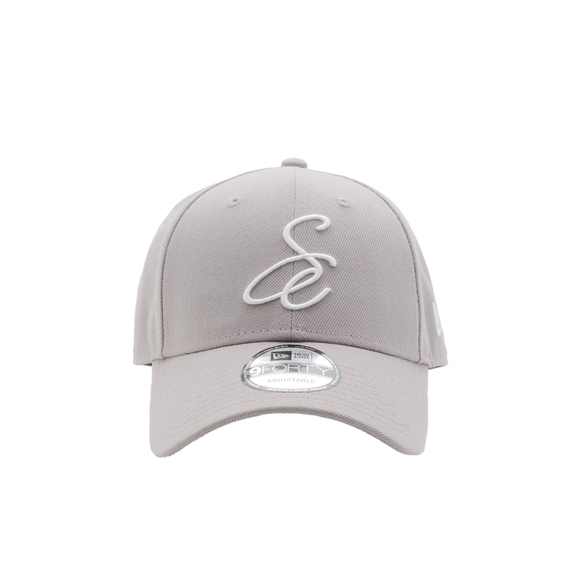 NEW ERA x SSE LOGO CAP (9FORTY) GRAY x WHITE | solidskyent