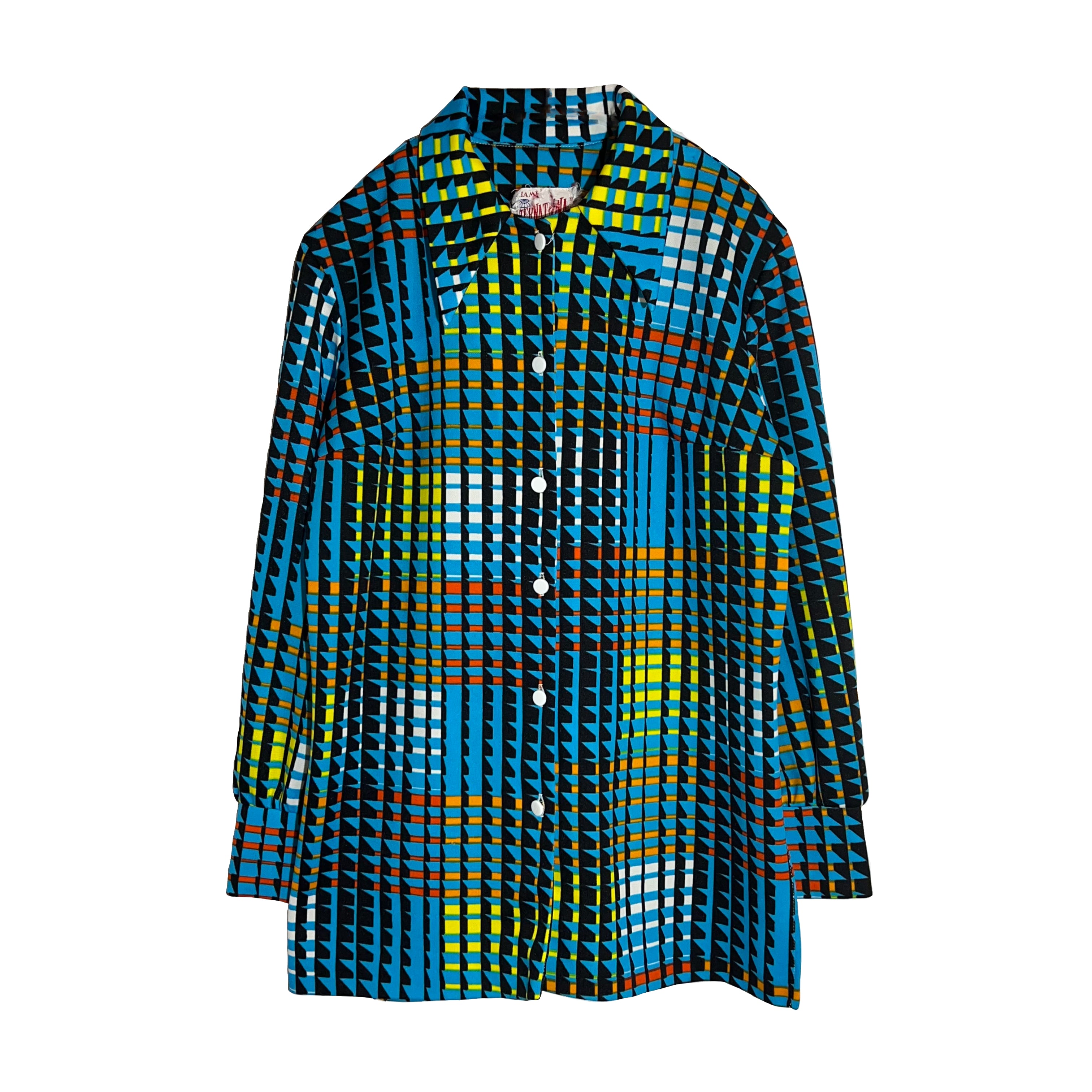 VINTAGE” 70s Psychedelic Pattern L/S Shirts ビンテージ 70年代 サイケデリック柄 長袖シャツ | Pay ID VINTAGE” 70s Psychedelic Pattern L/S Shirts ビンテージ 70年代 サイケデリック柄 長袖シャツ | Pay ID