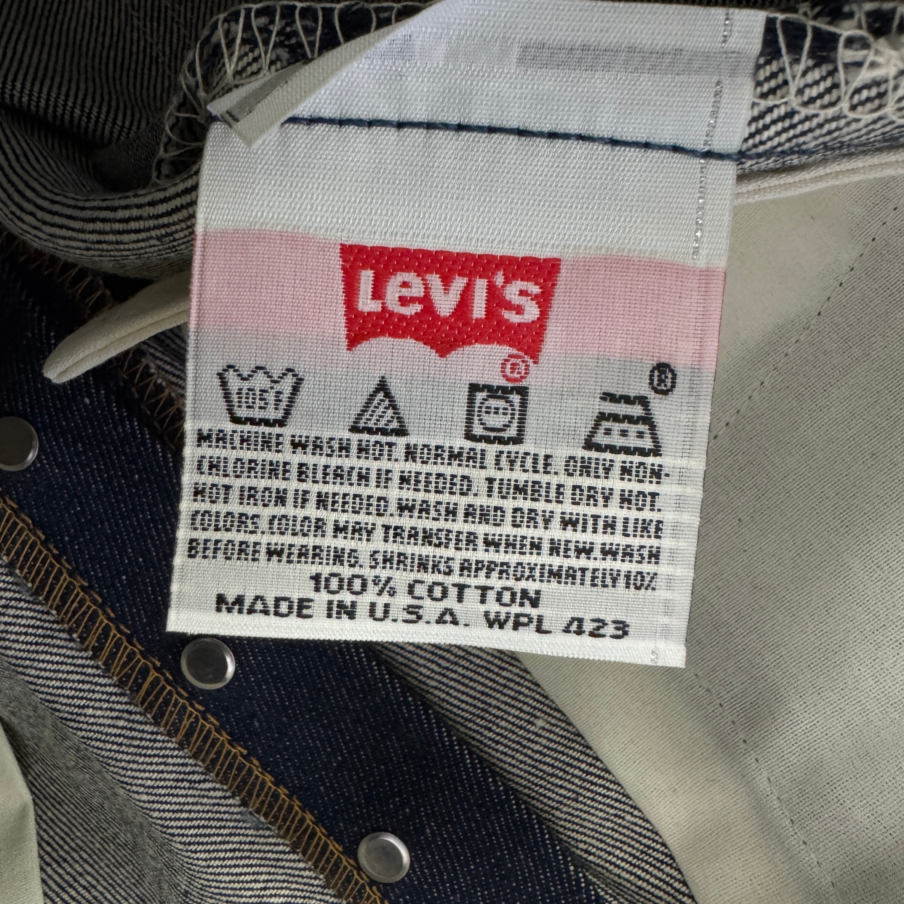 90'S LEVI'S 501 USA製 JEANS（SUPER DEAD STOCK） | VIWONE