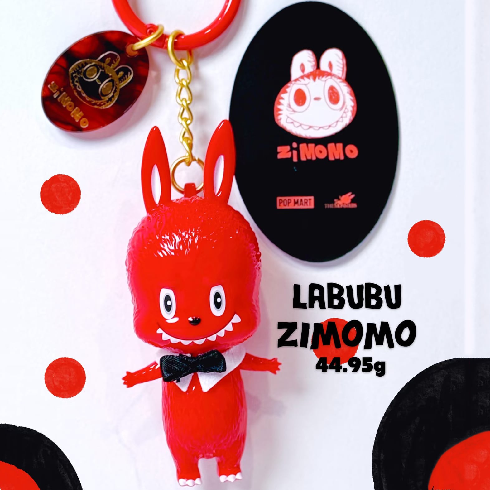 10周年記念・正規品】POPMART THE MONSTERS ラブブ キーホルダー