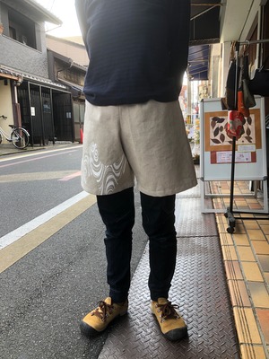 【麻100%】ショートパンツ pants