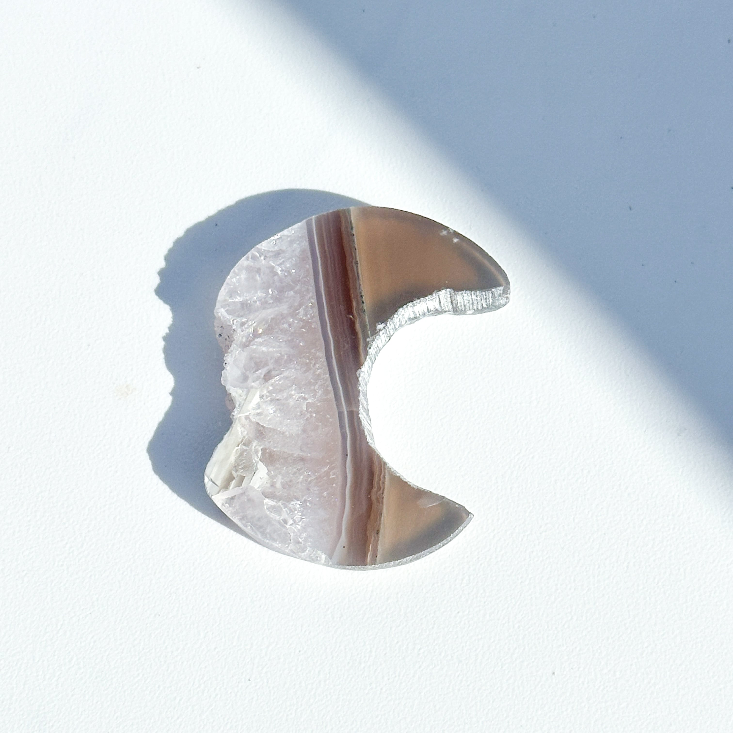 アゲート×アメジスト 月91◇ Agate × Amethyst ◇天然石・鉱物