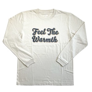 Feel the warmth longtee "sand"【在庫限り】［発送予定：入金確認後1週間以内］