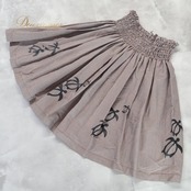 フラダンス 衣装 パウスカート ブラウン系 HULA GIRLS チェック柄 ホヌ柄 ハワイアン アロハ フラ ダンス シングル スカート ホワイト系 かわいい おしゃれ 上品 大人っぽい 華やか ふんわり シンプル フラ レディース ダンス衣装 カジュアル リゾート シンプルデザイン