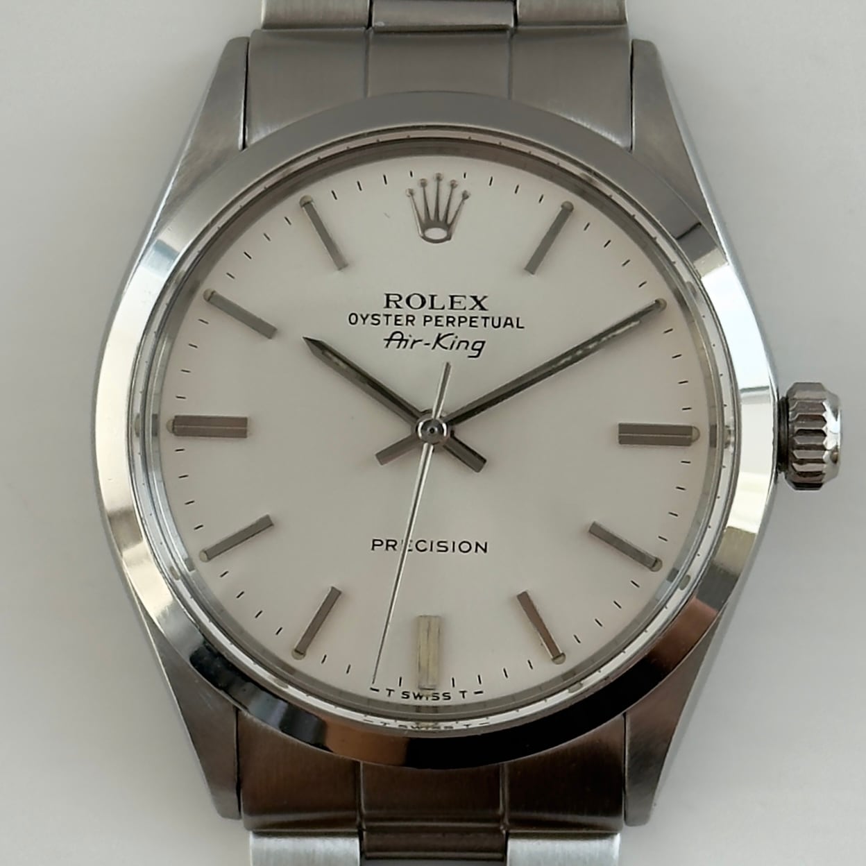 Rolex Oyster Perpetual Air-King 5500 (33*****) Silver Dial