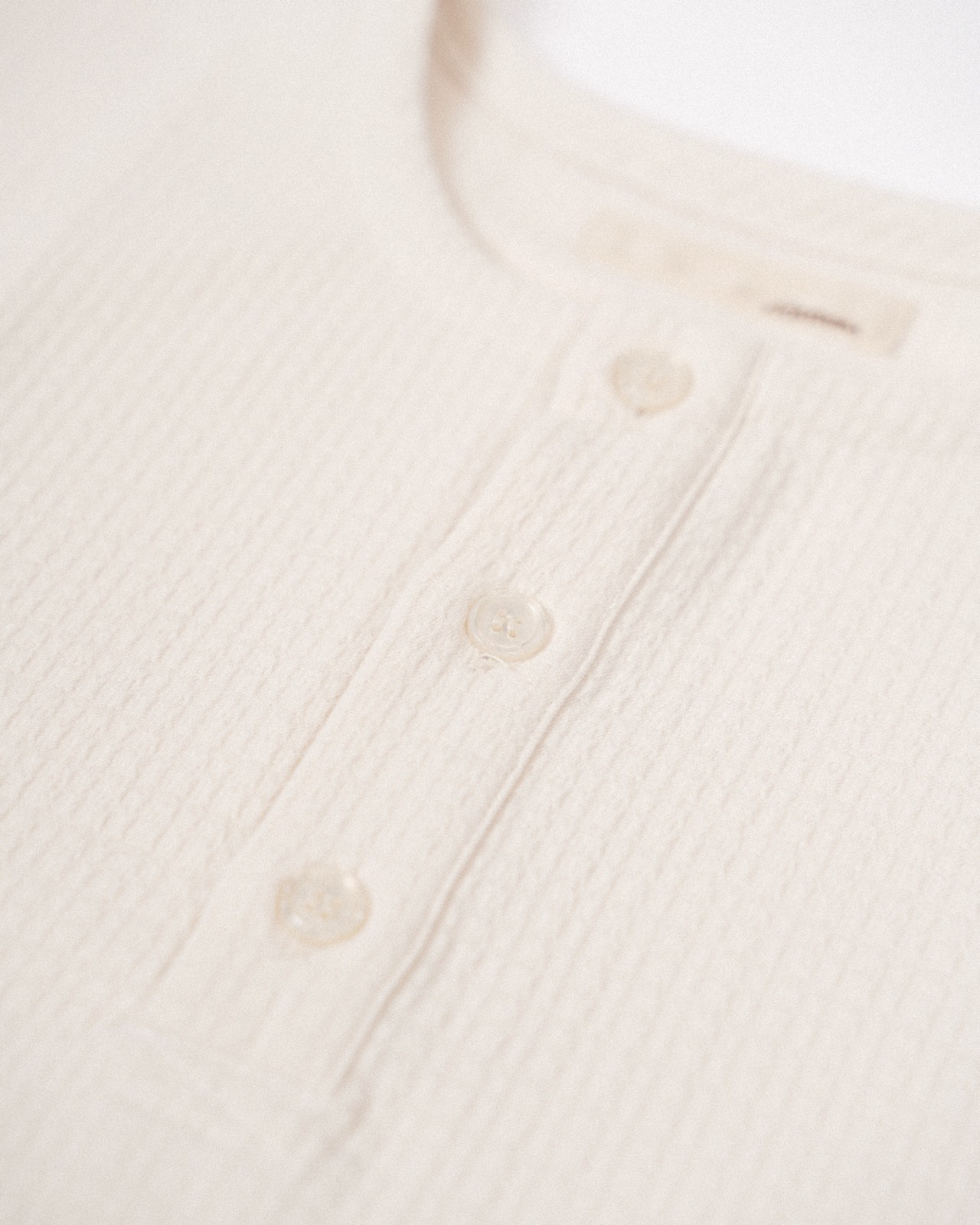 【#Re:room】HENRY NECK WAFFLE NO SLEEVE［REC880］