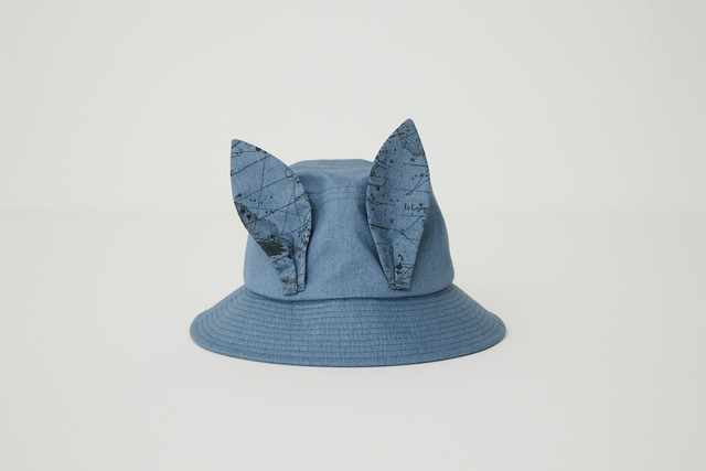〈 eLfin Folk 24SS 〉 Noctua Beast Bucket Hat / elf-241A10 / 帽子 / blue /
