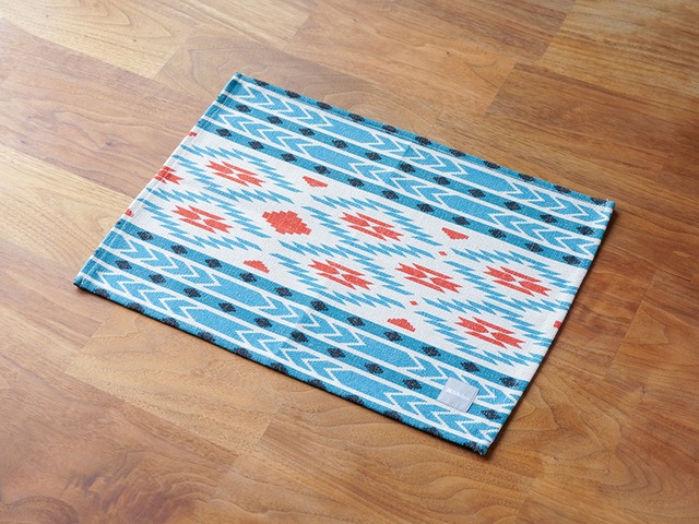 オレンジキリム ランチョンマット 2枚セット