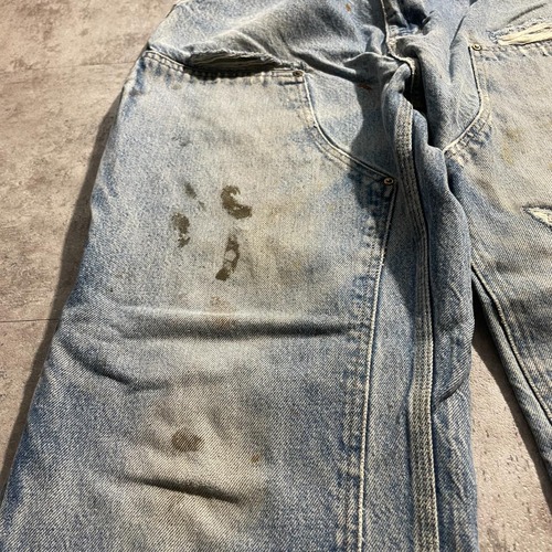 USA製 デニム ダブルニー Carhartt B07 DNM 38×34 詳細写真13