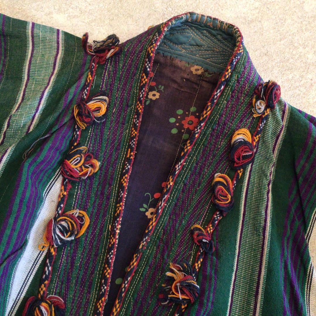 トルクメニスタン 民族衣装 ロングジャケット ヴィンテージ 大人のエスニック cozyhana