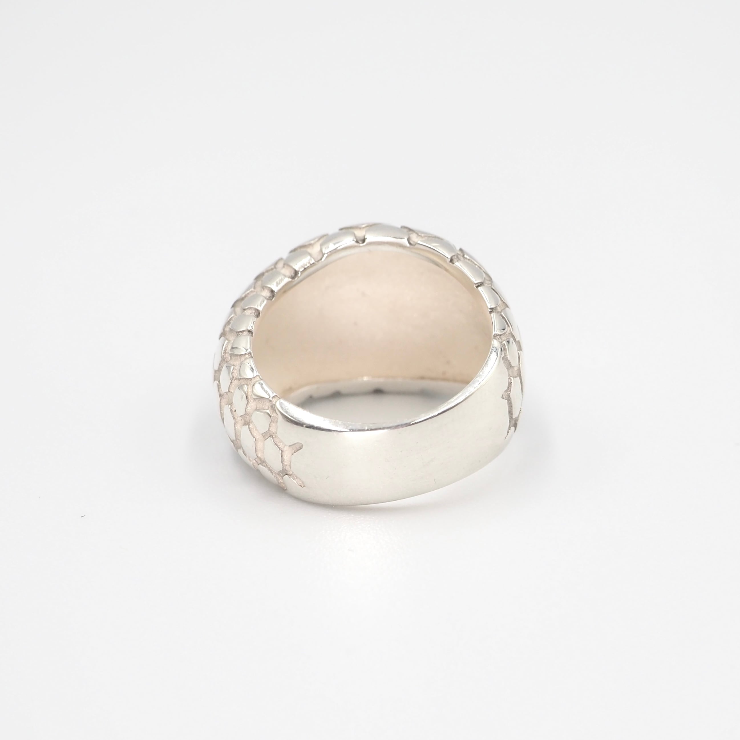 Tiffany&Co. 約7号 クロコニロティカス リング シルバー925