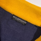 90s PIA SPORTS ピアスポーツ ワーナー コラボ シルベスター ハーフジップ プルオーバー セーター 4/ネイビー系 メンズ ビンテージ ライカ