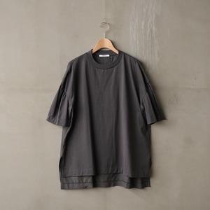 【MANON】 COMBI GATHER TEE (2色展開) / MNN-C-112