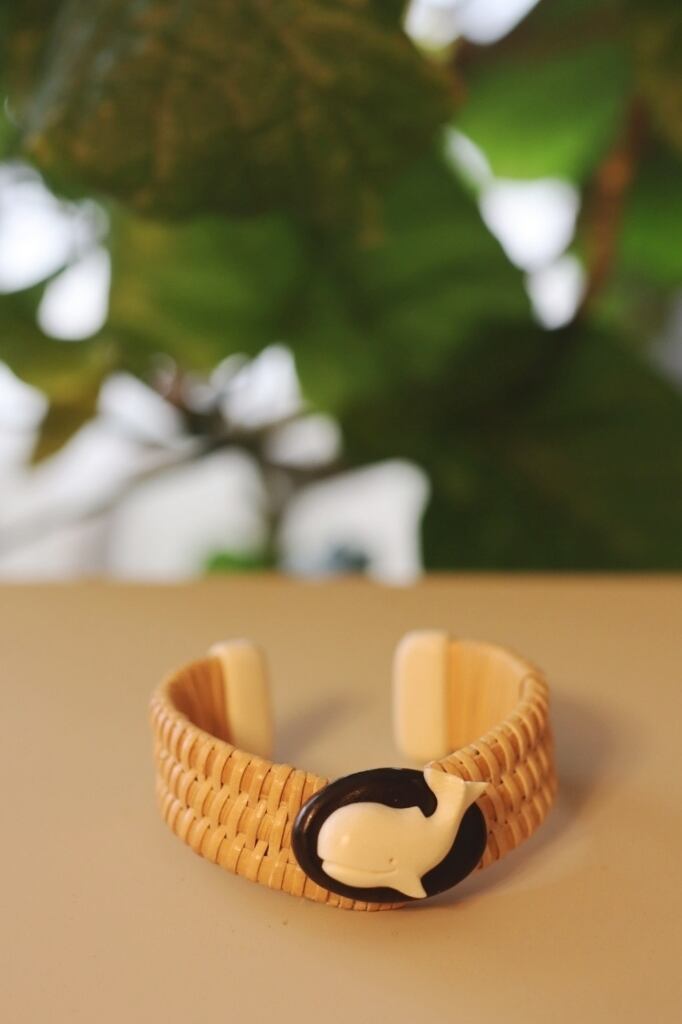 鯨.カービング☆ナンタケットバングル用