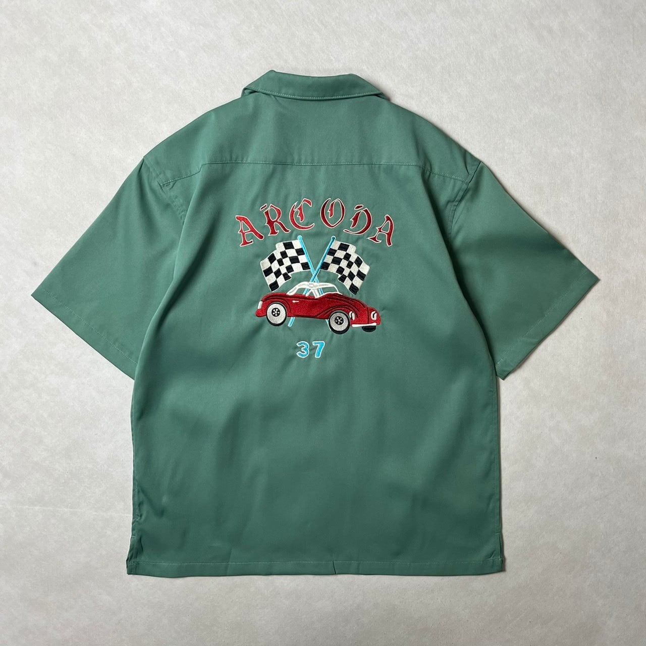 バック刺繍ボーリングシャツ ALCARZA 664-00 | CIAO TOKYO［チャオ