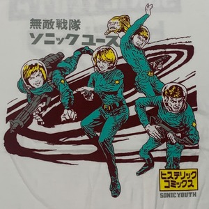 12449 無敵戦隊ソニックユース Tシャツ ヒステリックコミックス L