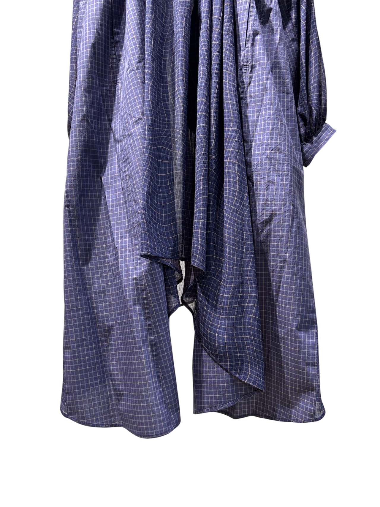 【25AW】BELPER ベルパー /  PLAID PATCHWORK DRESS / ワンピース - 4
