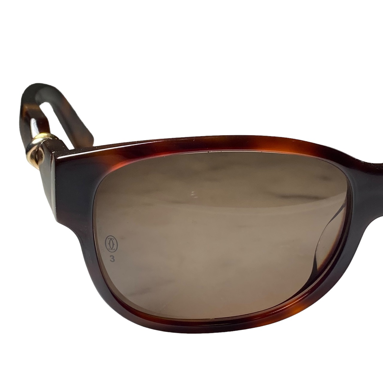 Cartier wellington type sunglasses “Trinity”