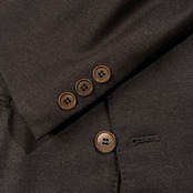 90s SCOOPMAN スクープマン 2000 セットアップ スーツ サイズ M /メンズ/オールド/ビンテージ/ダークブラウン/上下セット/DCブランド