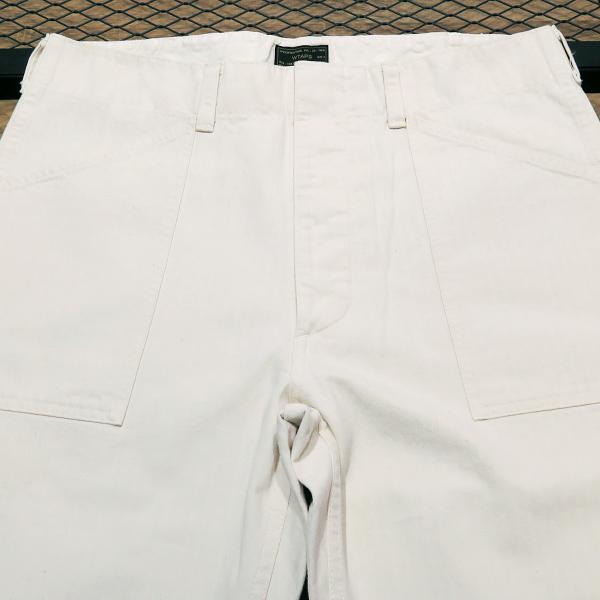 WTAPS AW BUDS /TROUSERS.COTTON.HELL IN BONE LTDT PTM