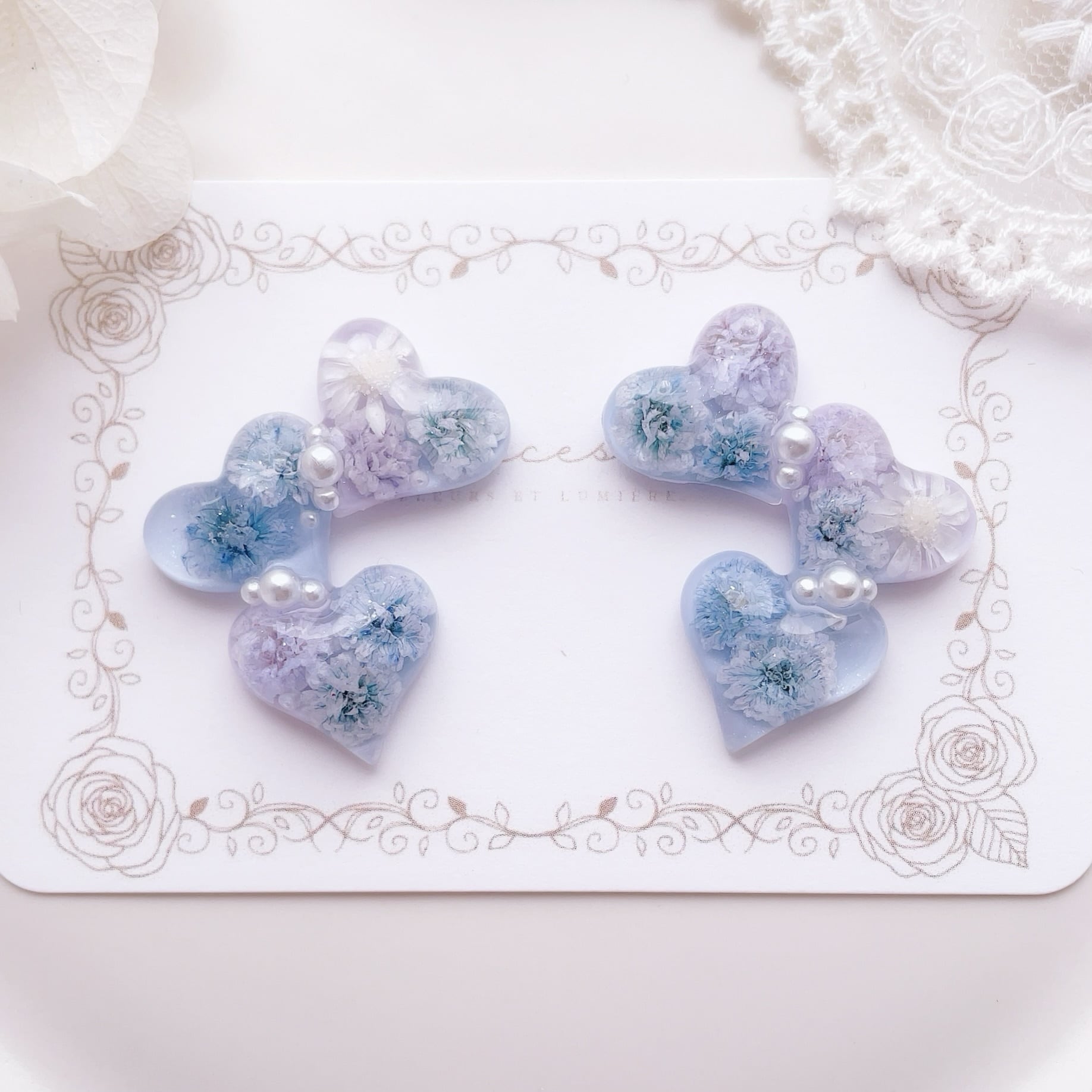 Michelle "ミシェル" ピアス/イヤリング(magic blue)