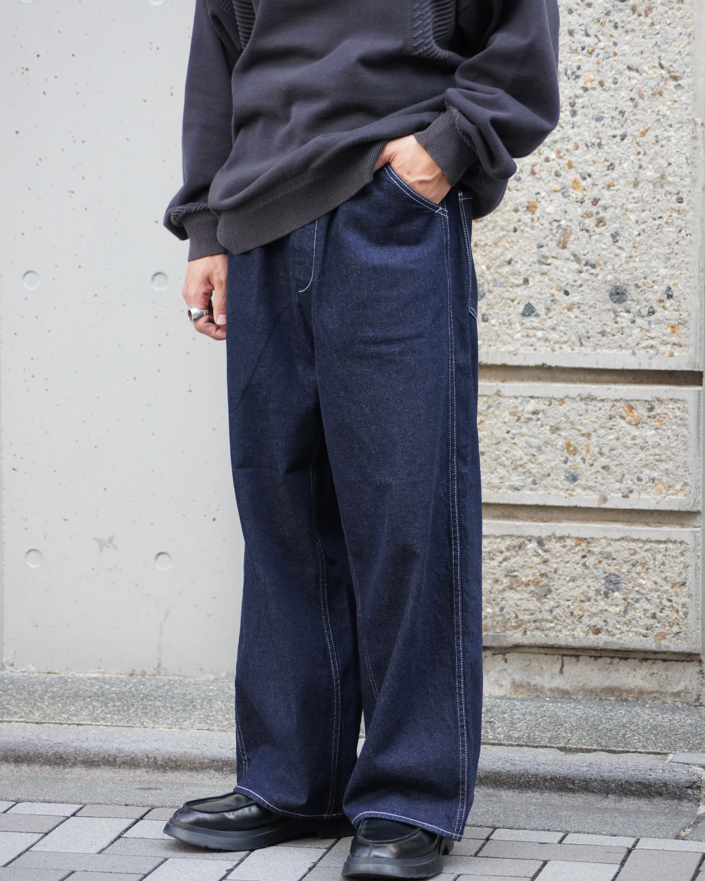 HARVESTY BIG PAINTER DENIM PANTS デニム 0 HARVESTY】BIG PAINTER DENIM PANTS / INDIGO | ROGER'S North land