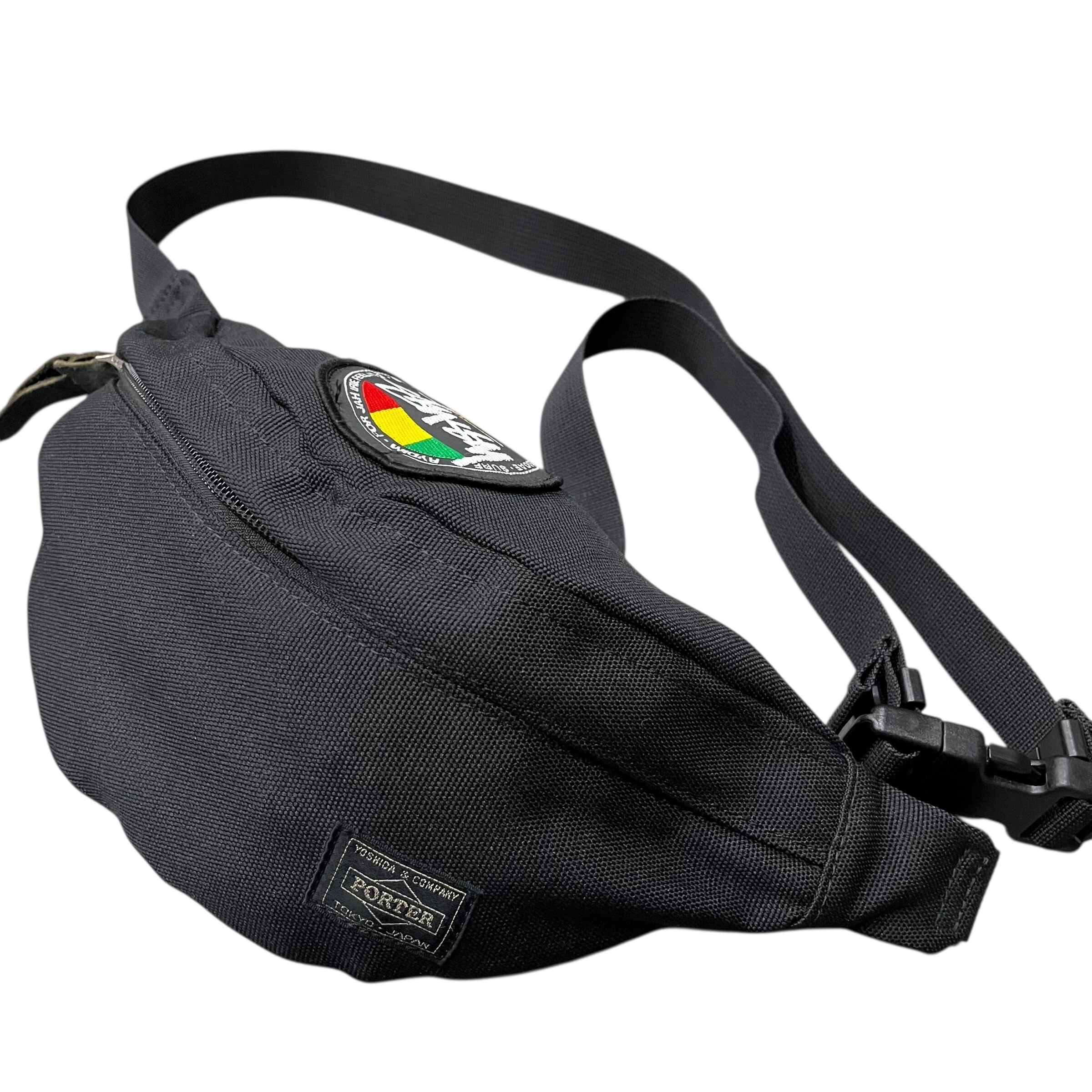 STUSSY × Porter/ラスタカラー/ショルダーバッグ/ボディーバッグ
