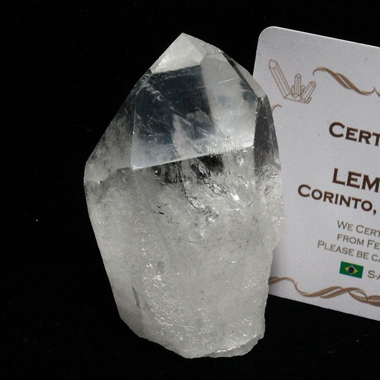 レムリアンシード 水晶 原石 ブラジル ミナスジェライス州 コリント産 証明書付属 一点物 おまかせ便 271-402