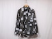 REVERBERATE” SHIRT TYPE - ROUND - PATTERN SQUARE - BLACK“